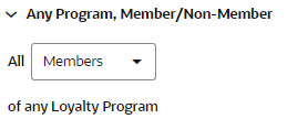This figure shows the Any Program, Member/Non-Member