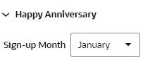 This figure shows Happy Anniversary