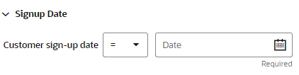 This figure shows the Signup Date