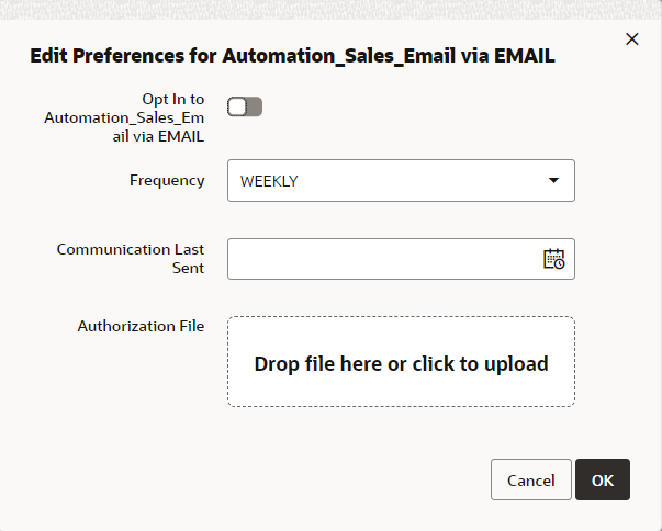 This figure shows the Edit Preferences