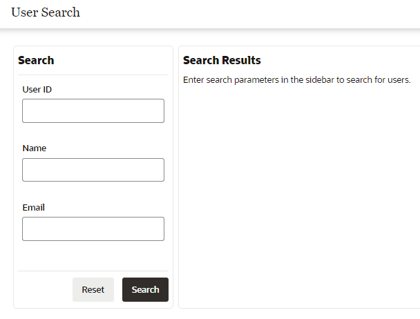 User Search