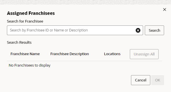 Assigned Franchisees