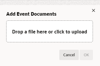 This figure shows the Add Event Documents