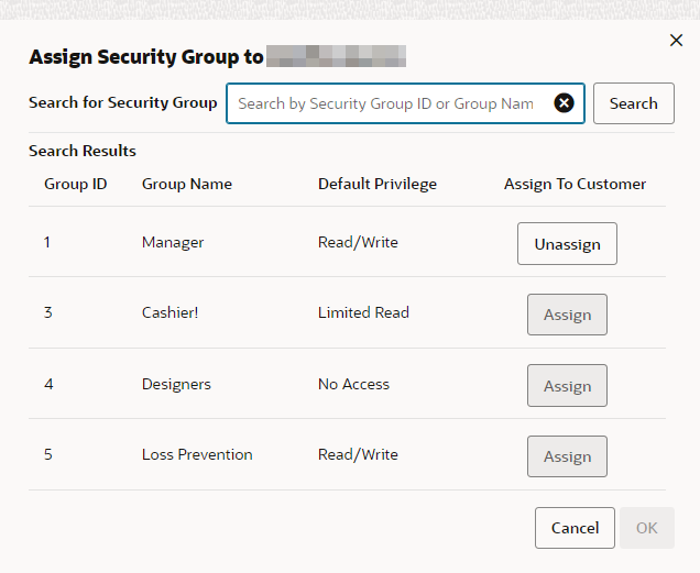 Assign Security Group To Window