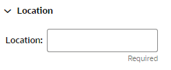 This figure shows the Location