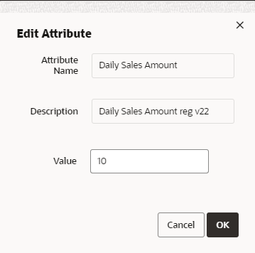 This figure shows the Edit Attribute