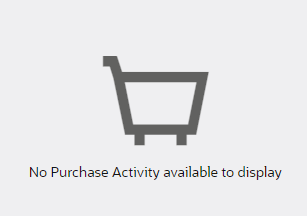 This figure shows the No Purchase Available Message