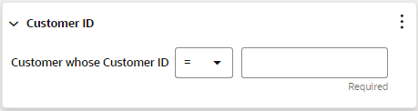 This figure shows a Criteria window
