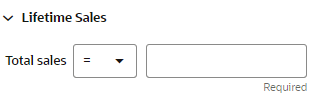 This figure shows the Lifetime Sales