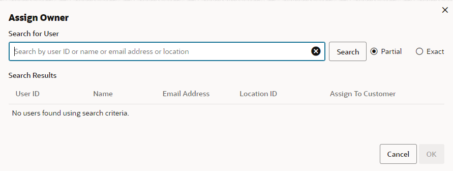 Assign Owner