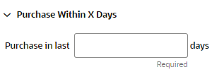This figure shows the Purchase Within X Days This figure shows the Purchase Within X Days