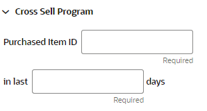 This figure shows the Cross Sell Program This figure shows the Cross Sell Program