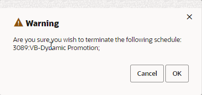 Warning Message