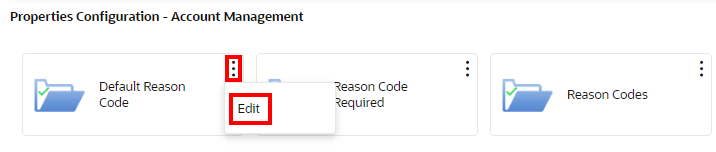 Properties Configuration