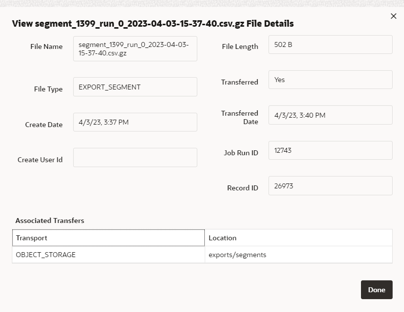 View File Details