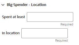 This figure shows the Big Spender Store