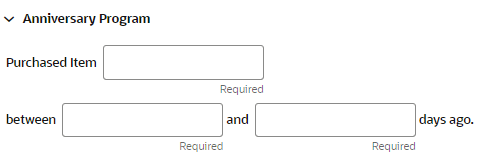This figure shows the Anniversary Program