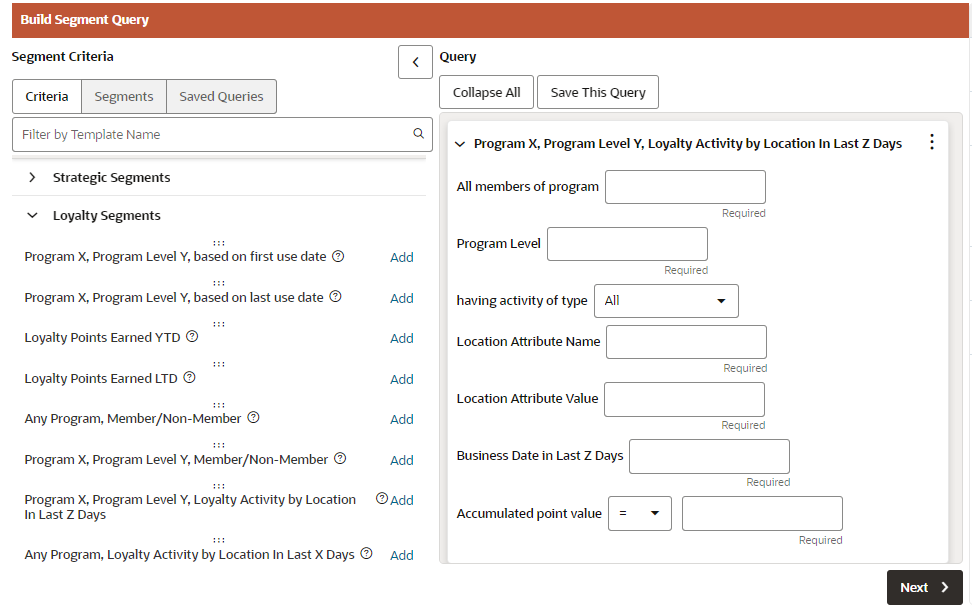 This figure shows the Added Criteria