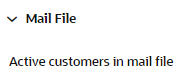 This figure shows the Mail File This figure shows the Mail File