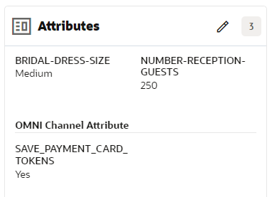 This figure shows the Customer Attributes This figure shows the Customer Attributes