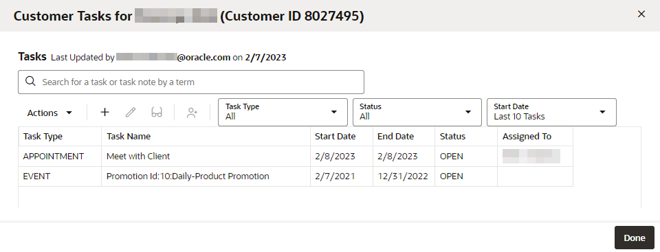 This figure shows the Customer Tasks This figure shows the Customer Tasks