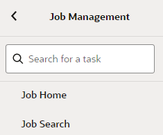 Job Management Task List Job Management Task List