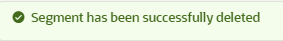 This figure shows the Confirmation Message.