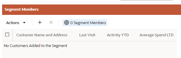This figure shows the Segment Members Tab