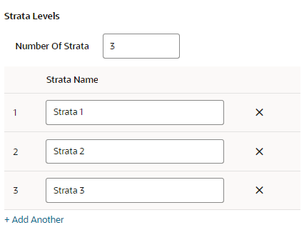 This figure shows the Strata Levels.