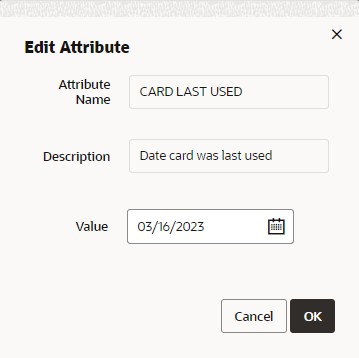Edit Attribute