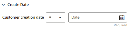 This figure shows the Create Date This figure shows the Create Date