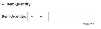 This figure shows the Item Quantity. This figure shows the Item Quantity.