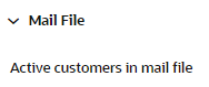 This figure shows the Mail File This figure shows the Mail File