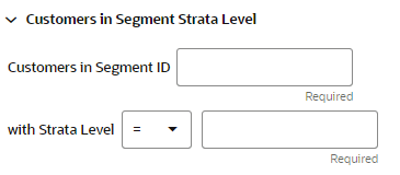 This figure shows the Customers in Segment Strata Level This figure shows the Customers in Segment Strata Level