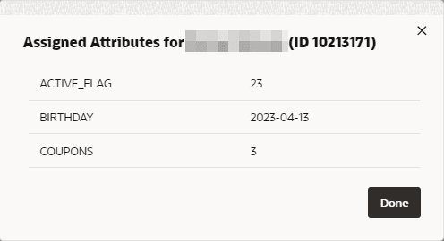 Assigned Attributes