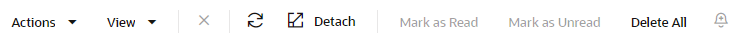 Toolbar Options Toolbar Options