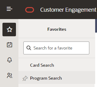 Pinning a Favorite
