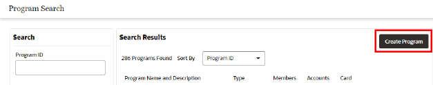 This figure shows the Program Search
