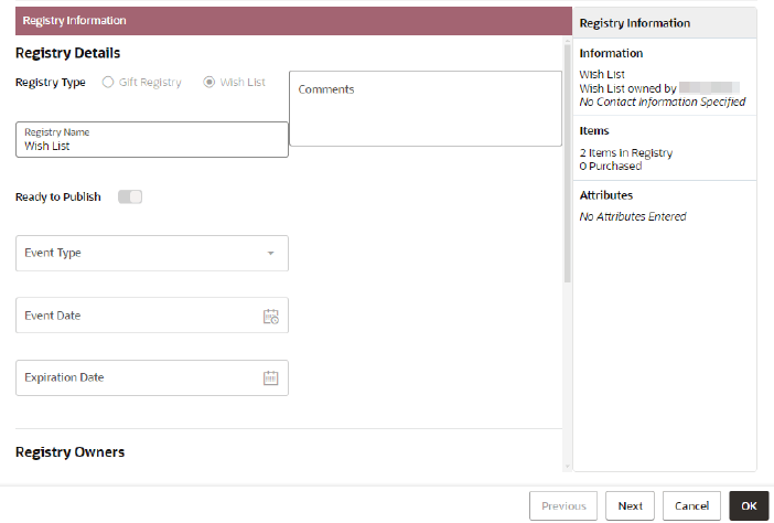 This figure shows the Edit Registry