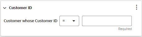 This figure shows a Criteria window