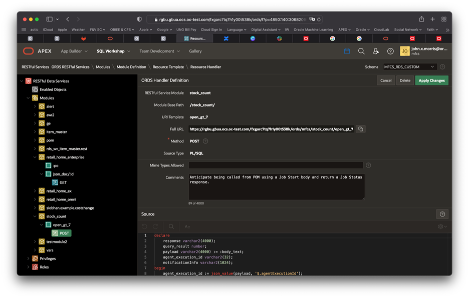 create POST Handler create POST Handler