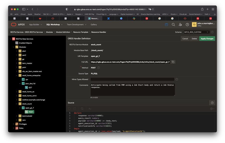 create POST Handler create POST Handler