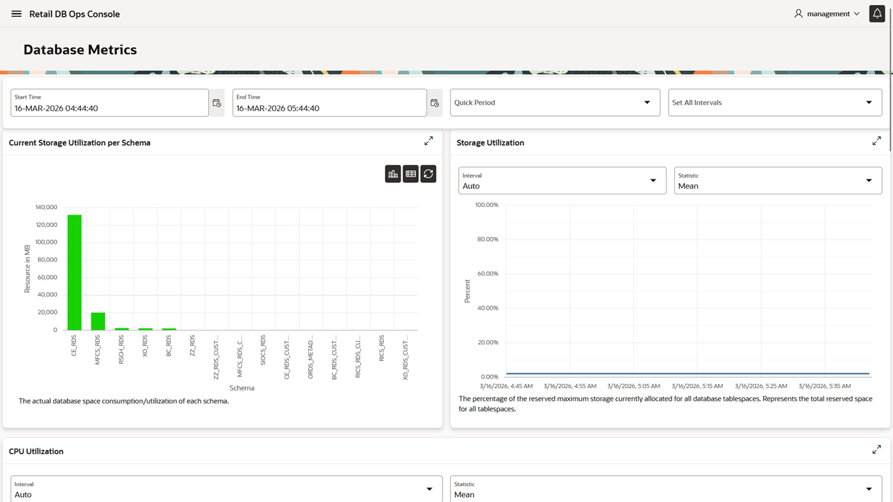 Database Metrics Database Metrics