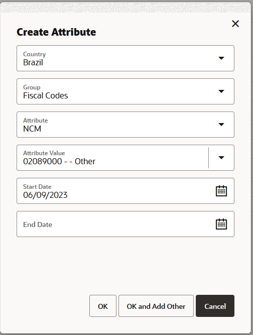 Create Attribute Create Attribute
