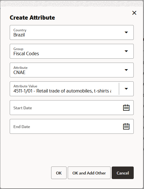 Create Attribute Create Attribute