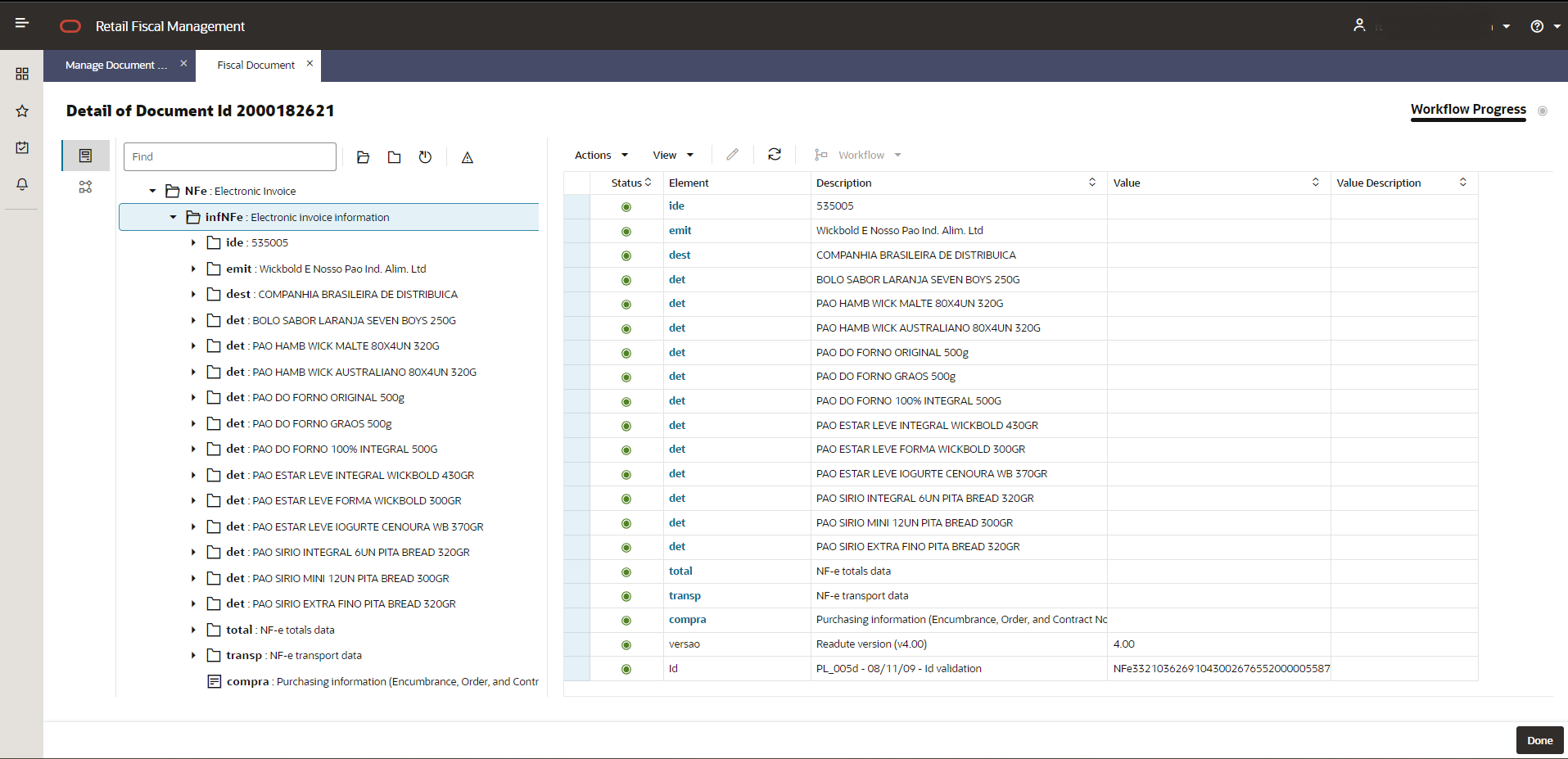 Fiscal Document Management