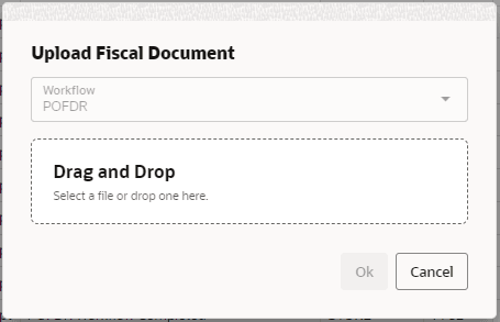 Upload Fiscal Document Upload Fiscal Document