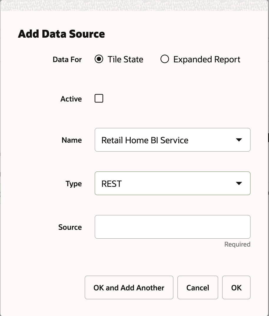 Add Data Source