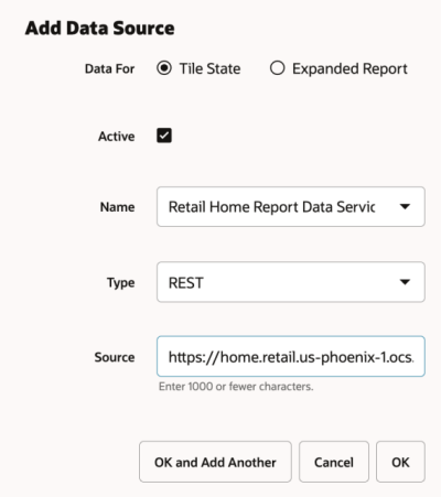 Data Source Configuration