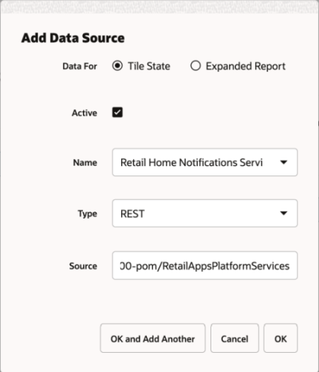 Data Source Configuration